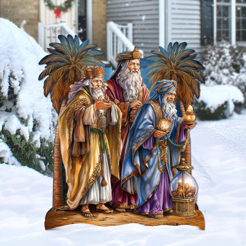 Designocracy Three Wise Men Figurine | Wayfair
